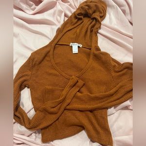 orange long sleeve